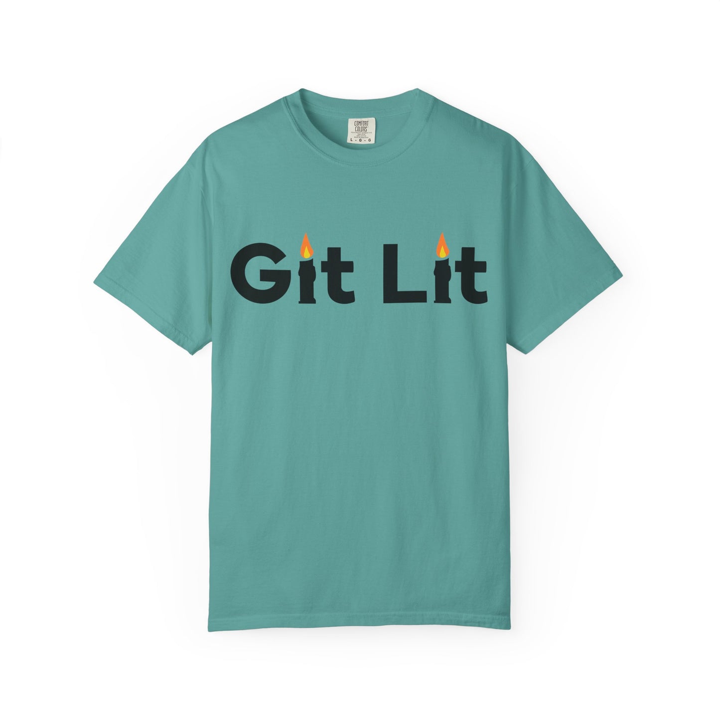 Git Lit T-Shirt — Funny Candle Graphic Tee