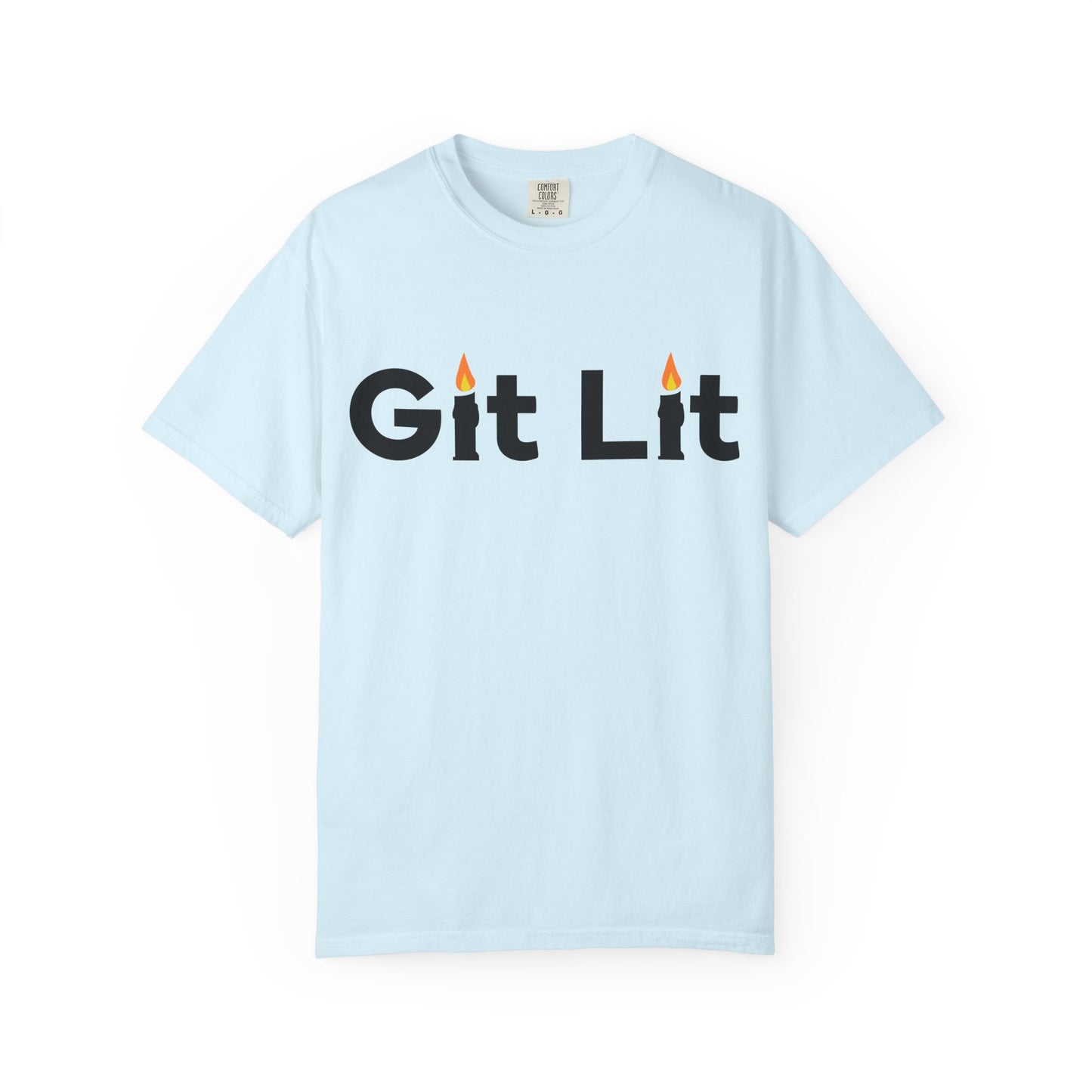 Git Lit T-Shirt — Funny Candle Graphic Tee