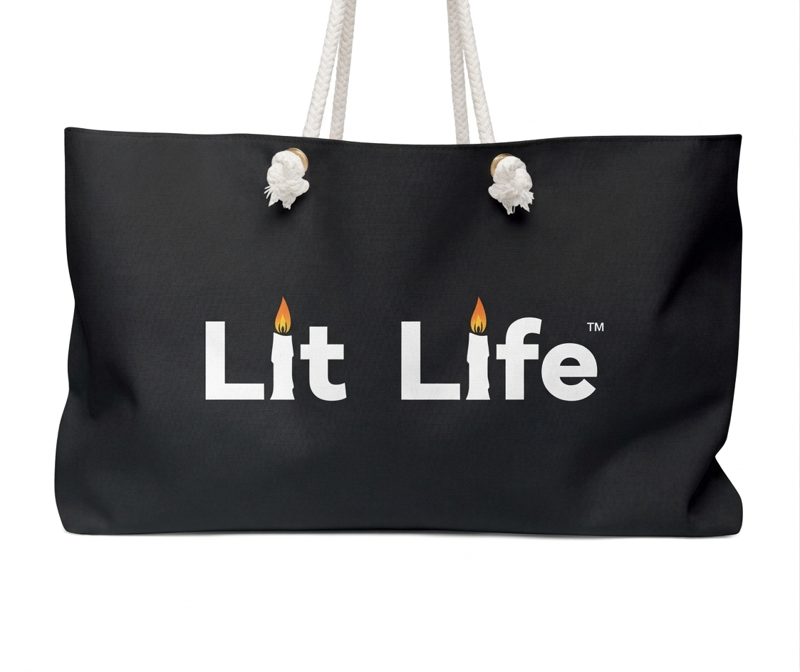 Lit Life Weekender Bag